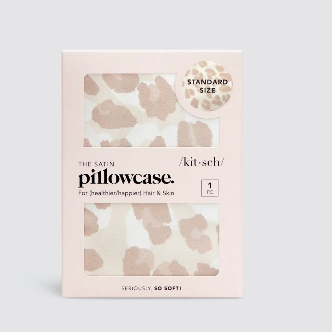 Satin Pillowcase Standard - Leopard