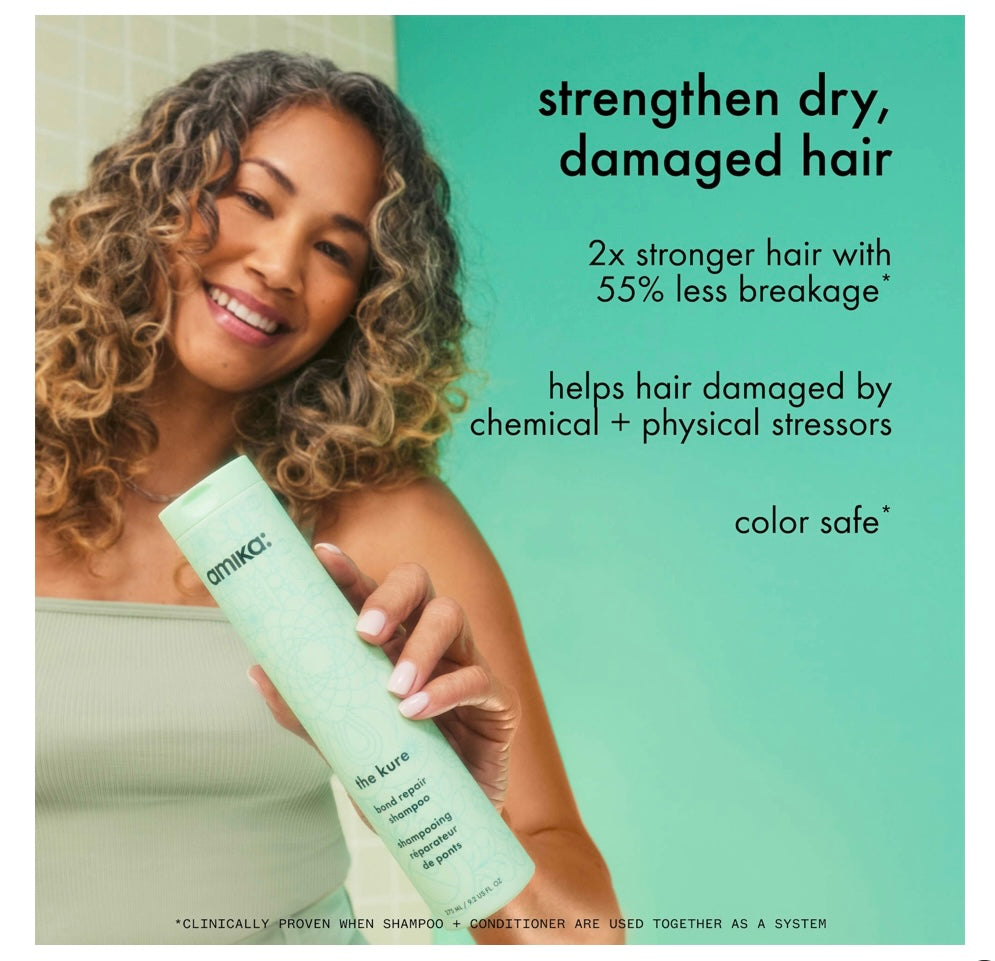 The Kure bond repair shampoo