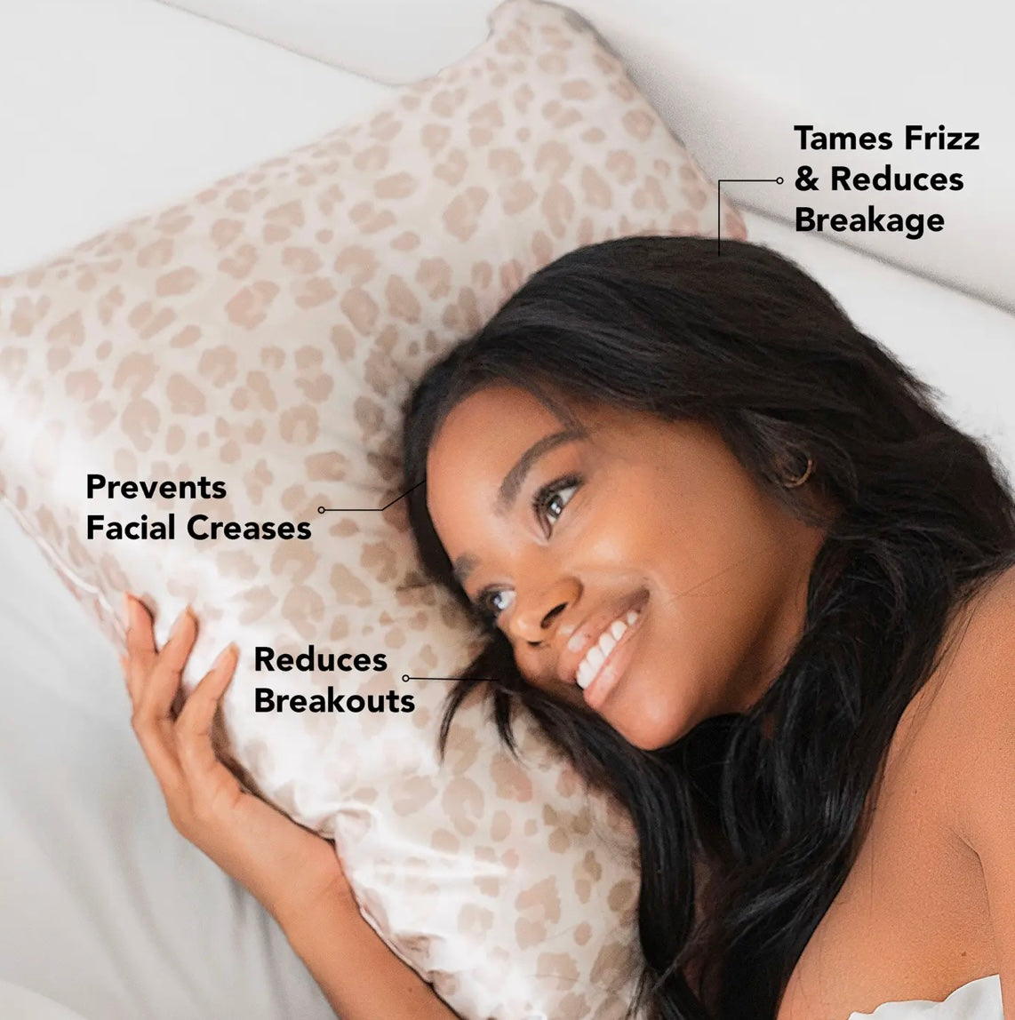 Satin Pillowcase Standard - Leopard