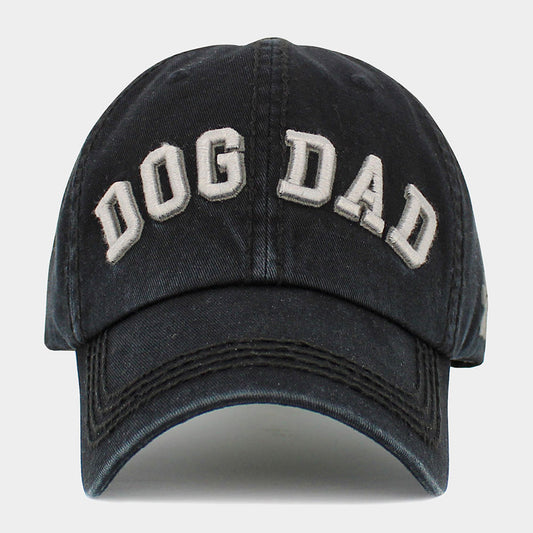 Dog Dad Vintage Baseball Cap