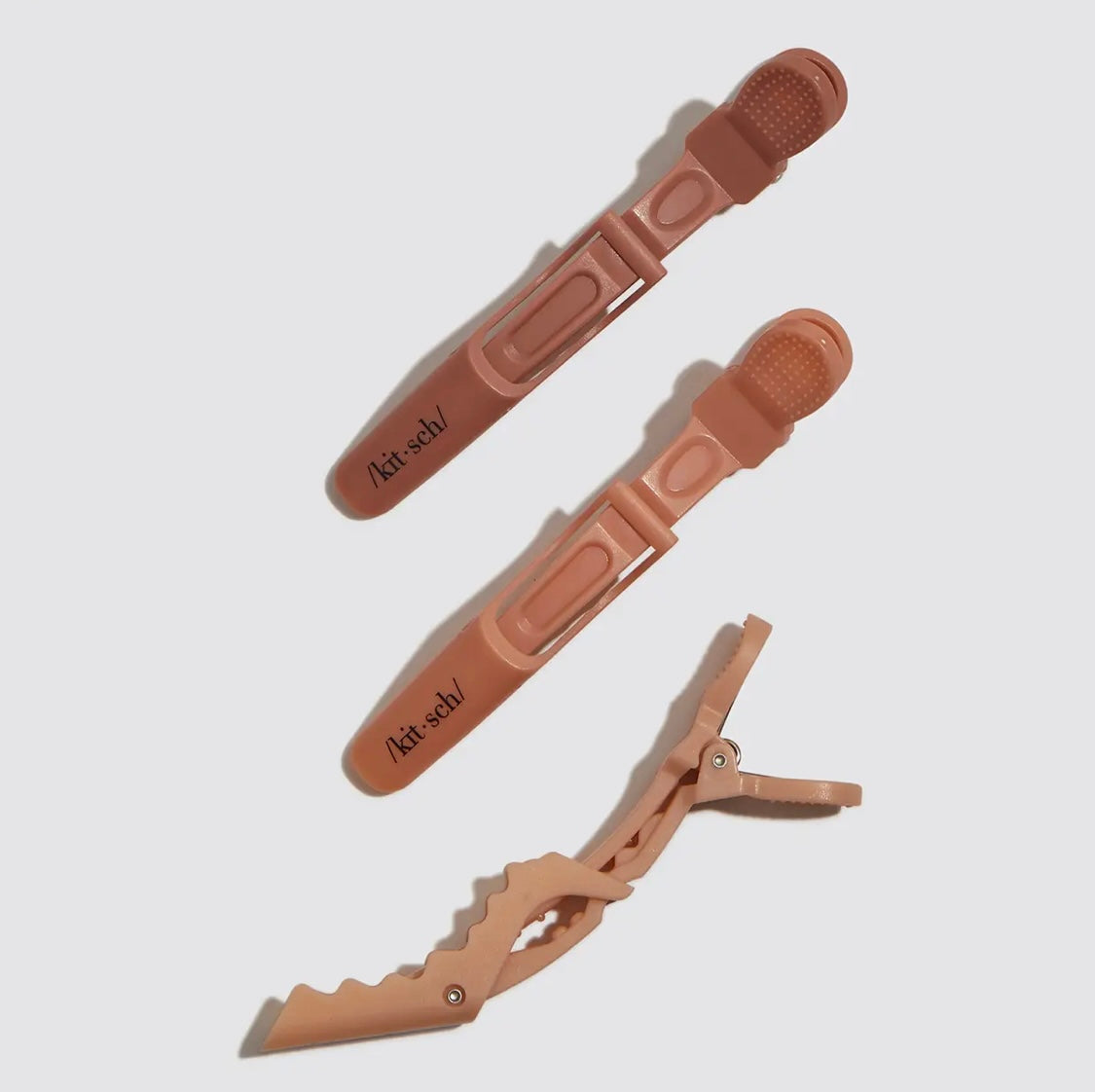 Recycled Plastic Crocodile Clip 3pc - Multi Color